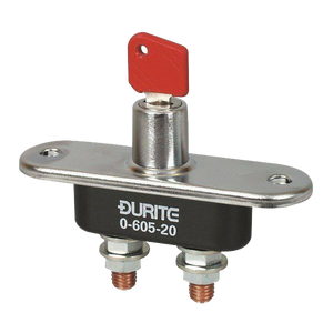 Durite 100A Battery Isolator and Removable Key